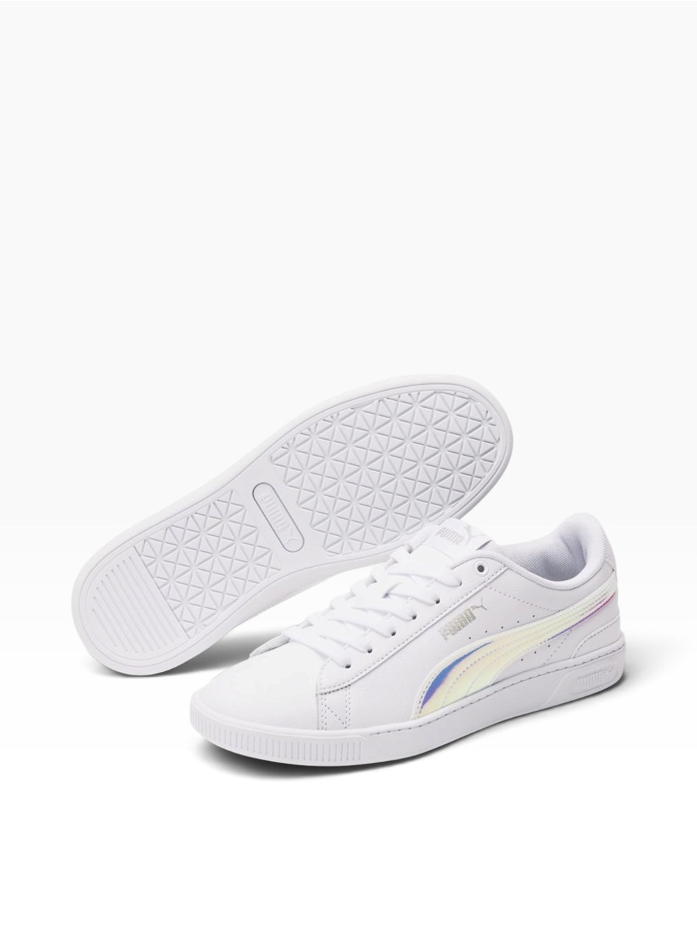 PUMA Vikky V3 Irisistable Puma White/Gray Violet size 7.5 Women's